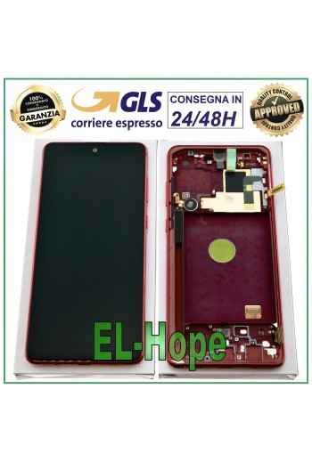 ORIGINAL LCD-DISPLAY SAMSUNG GALAXY NOTE 10 LITE SM-N770 F TOUCHSCREEN ROT